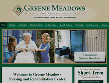 Tablet Screenshot of greenemeadows.com